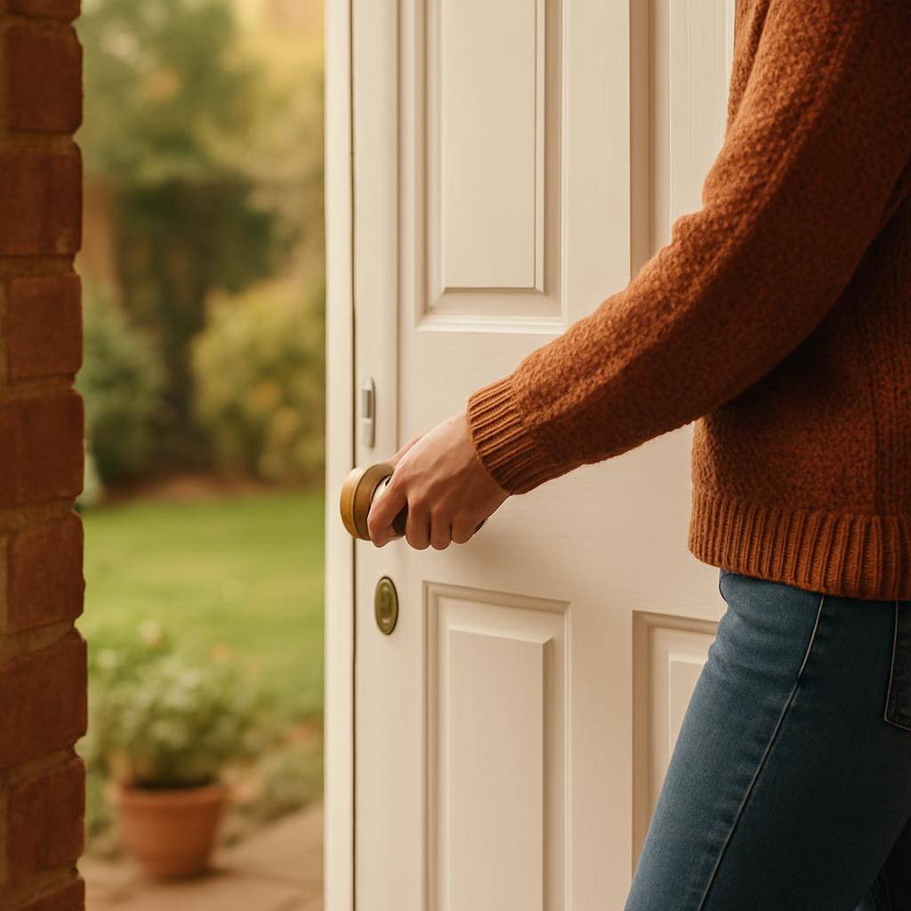 How to Unlock a Door Knob From Outside